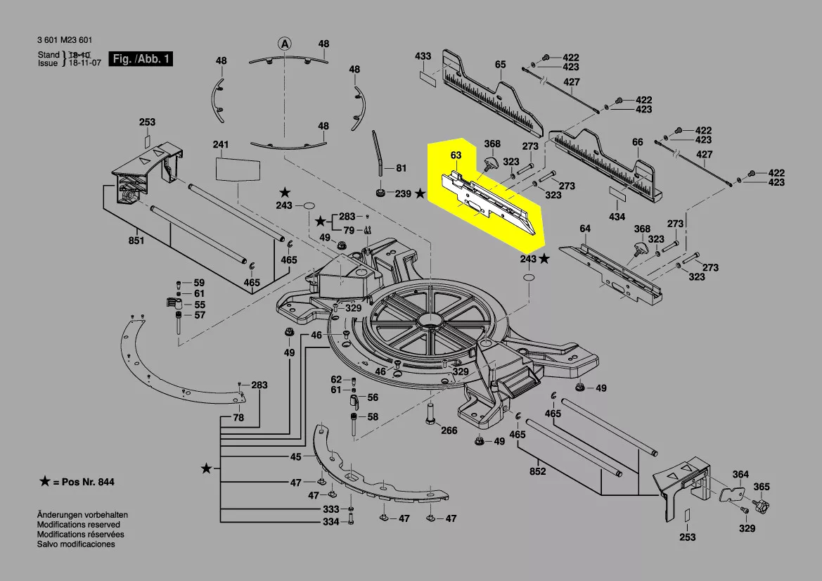 Butée réf. 1 609 B04 462 Bosch